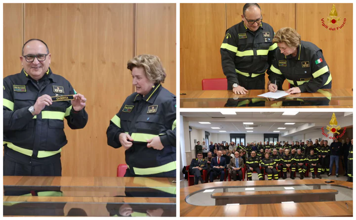 Vigili del fuoco, Massimi lascia e arriva la D’Eliseo