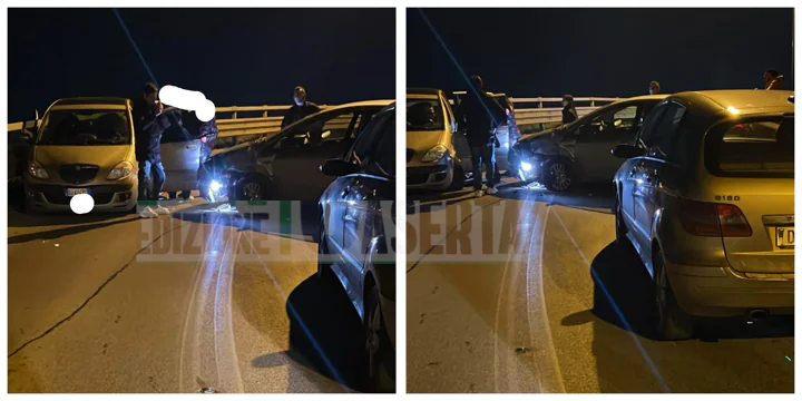 Incidente choc sul cavalcavia tra 2 comuni: ci sono feriti, strada bloccata