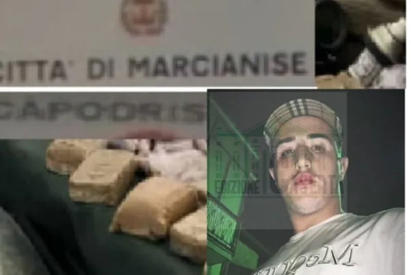 La foto. Finanza blocca trasporto di droga: volto noto beccato col carico e portato in cella