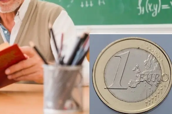 Insegnante apre busta paga e trova un euro di stipendio