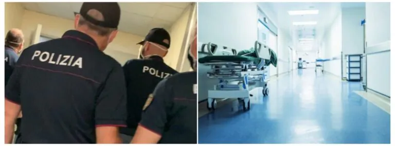 Follia in ospedale: finge di essere un poliziotto per non aspettare poi assalta il Triage