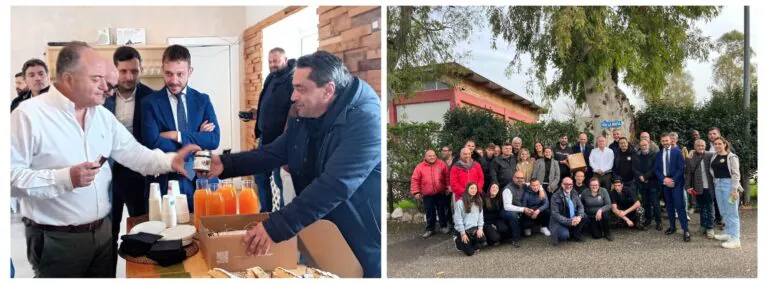 “Al di là dei sogni”: il magistrato Gratteri in visita alla cooperativa casertana