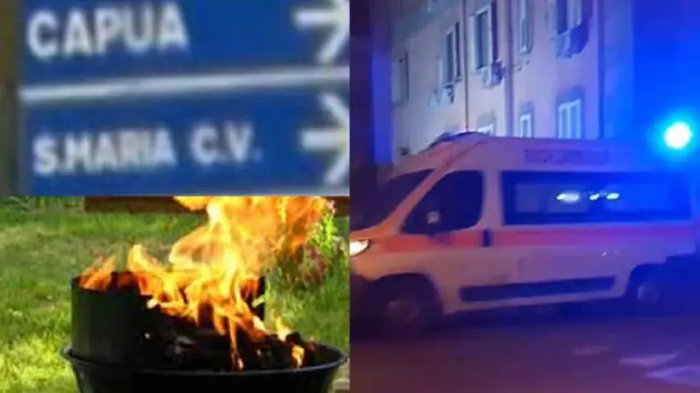 Dramma durante barbecue, travolta dalla fiammata