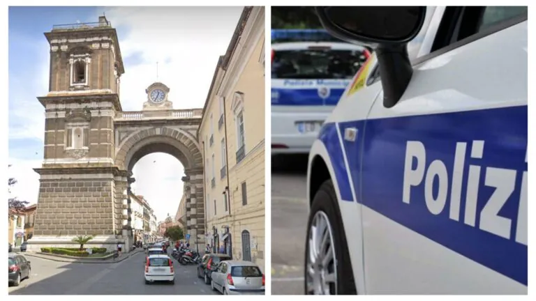 Si aggira armato tra i passanti seminando il panico in città