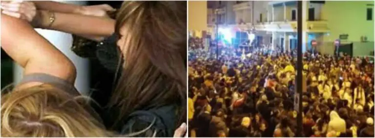 Scoppia violenta lite tra donne durante il Carnevale, una resta ferita