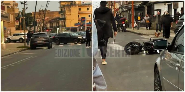 Impatto choc sull’Appia: ragazza sbalzata dalla moto