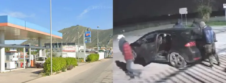 Maxi raid al distributore di benzina, rubati 6 mila litri di gasolio