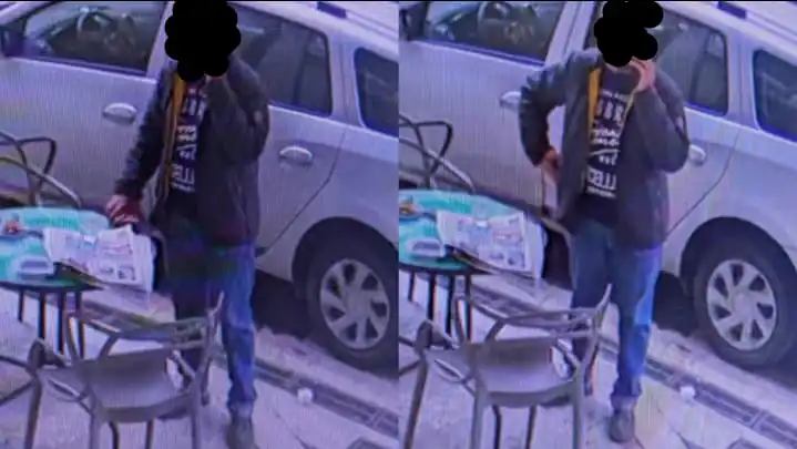 Finge di parlare a telefono e ruba il borsellino di una ragazza fuori al bar