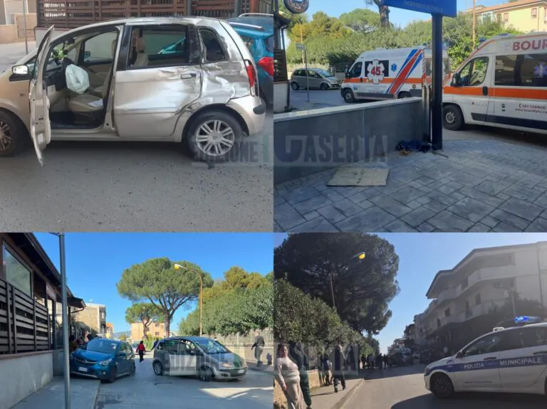 Schianto choc nel quartiere, le condizioni dei feriti