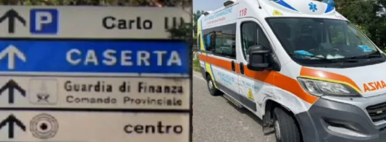 Precipita di sotto durante i lavori, trasportato d’urgenza