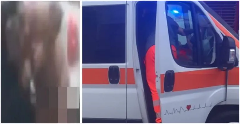 Giovane gira nudo per le strade della città, ambulanza e carabinieri sul posto