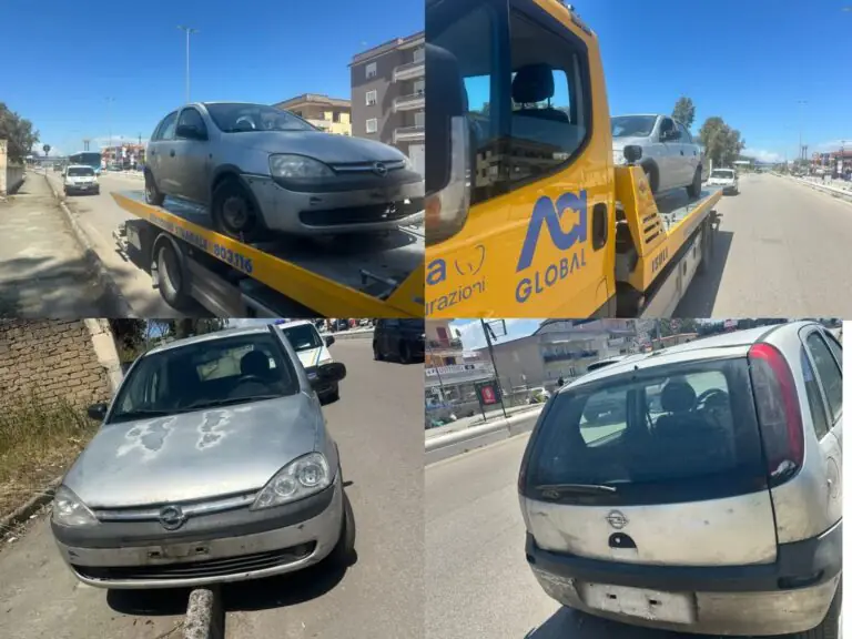 Auto sospetta trovata dalla Protezione Civile: è giallo