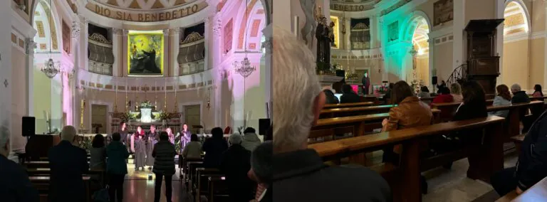 “La nuova Via del Pensiero di Cristo”: ok la prima rappresentazione artistica in chiesa