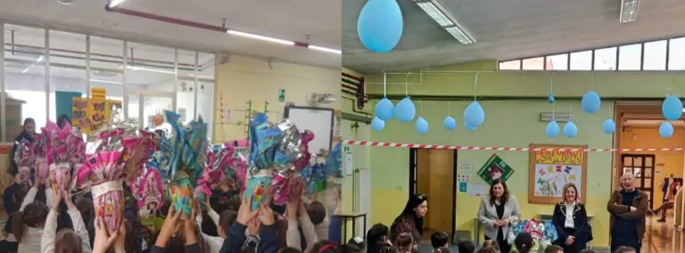 Donate uova di pasqua ai bambini e ragazzi della scuola: l’iniziativa del comune
