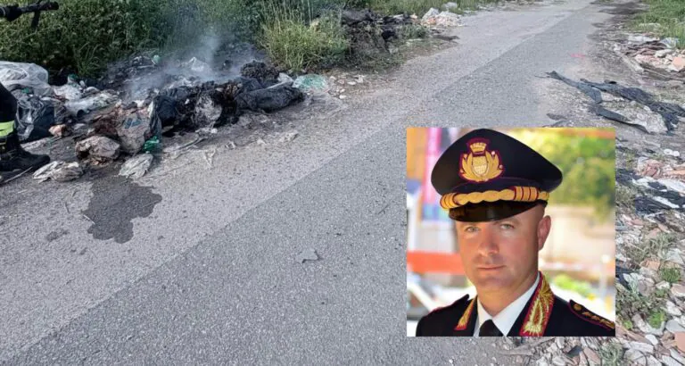 Piromane preso dagli agenti dopo fuga: si era rifugiato in una baracca