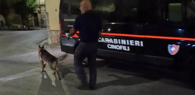 Scappano dai carabinieri e lanciano una bomba dall’auto: presi dopo fuga