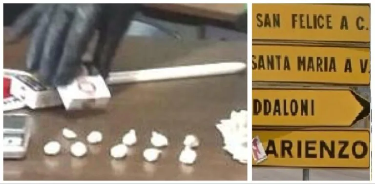 Blitz antidroga nel cuore della città, fermato con la coca in camera da letto. NOME