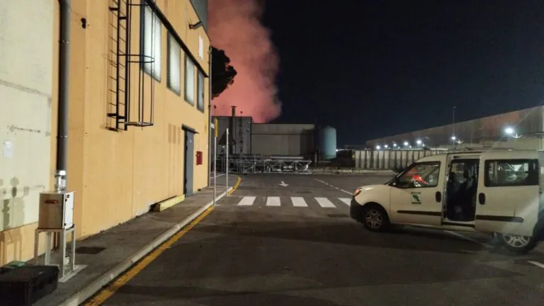 Disastro post rogo, Arpac: picchi registrati nella città vicina. Ecco i valori