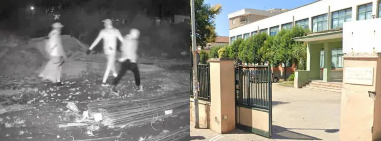 Vandali assaltano la scuola elementare nel cuore della notte