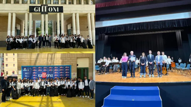 “Suona Giffoni 2025”: successo per l’esibizione musicale degli studenti casertani