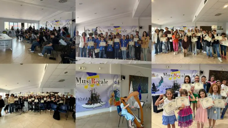 “MusiRecale 2025”: successo per la terza edizione del concorso nazionale di Musica