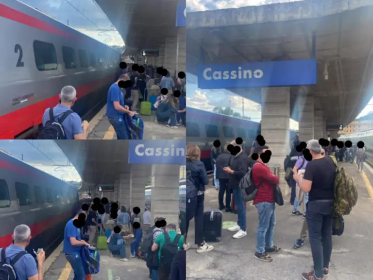 Odissea per i viaggiatori verso Caserta: il Freccia Rossa torna indietro