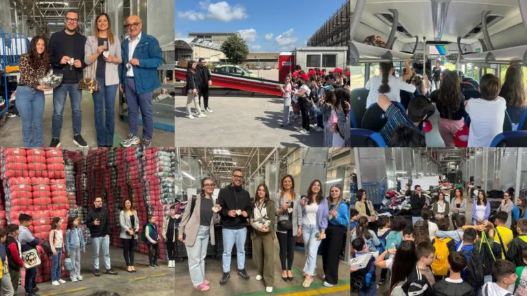 Studenti in visita allo stabilimento “Dr Tex”: ok le 3 giornate dedicate alla sensibilizzazione dell’ambiente