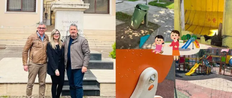 Villette comunali nel degrado, i consiglieri di minoranza: “A rischio la sicurezza dei bambini”