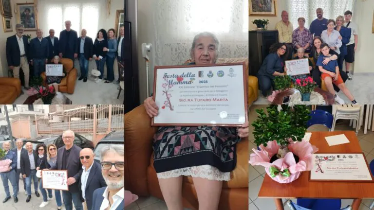 “Il sorriso del pensiero”: conferita targa alla mamma più longeva