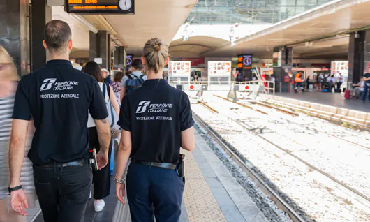 addetti alla security trenitalia