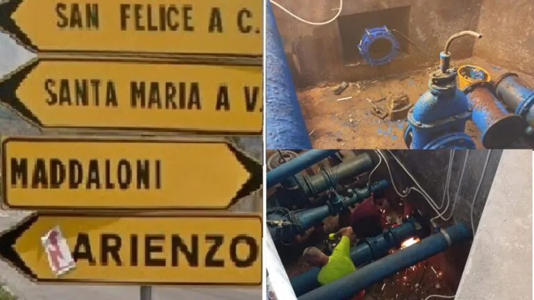 Acqua del Serino: ultimati i lavori di allacciamento. La dichiarazione del comune