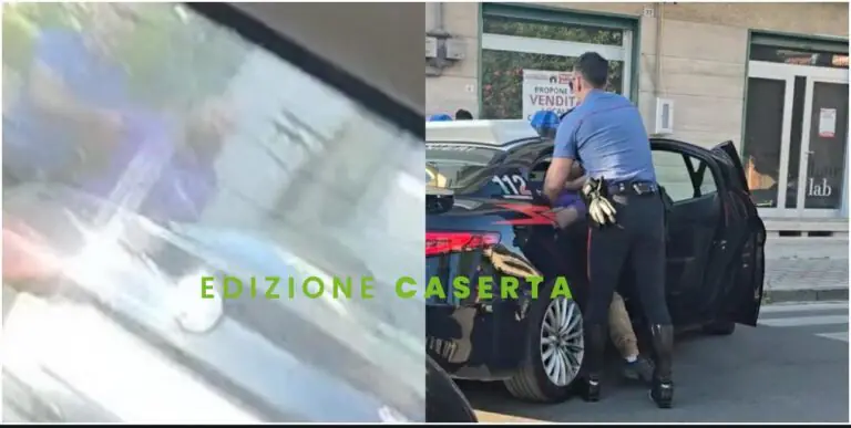 Ras sperona pattuglia dei carabinieri, tenta la fuga ma viene ammanettato