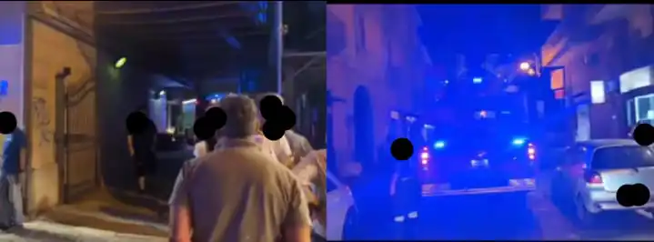 Scoppia incendio nei pressi di un condominio: pompieri in azione
