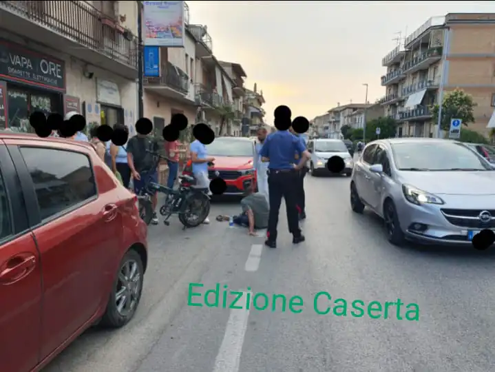 Travolto nei pressi dell’incrocio, paura per ciclista