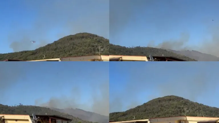 Monte torna a bruciare: residenti allo stremo