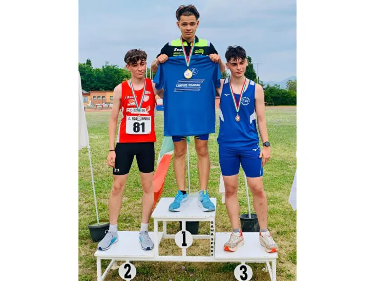 Kevin Zanelli ai Campionati Regionali individuali su pista porta a casa una vittoria e un secondo posto