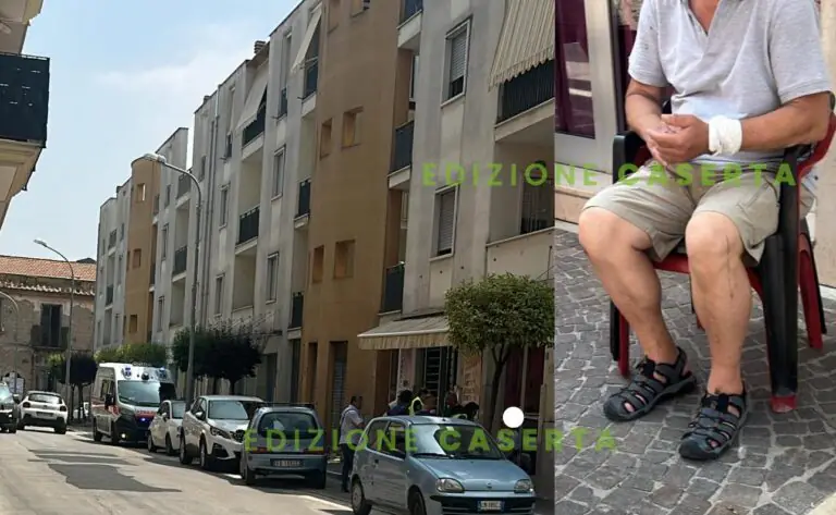Follia in strada: si taglia le vene davanti a tutti
