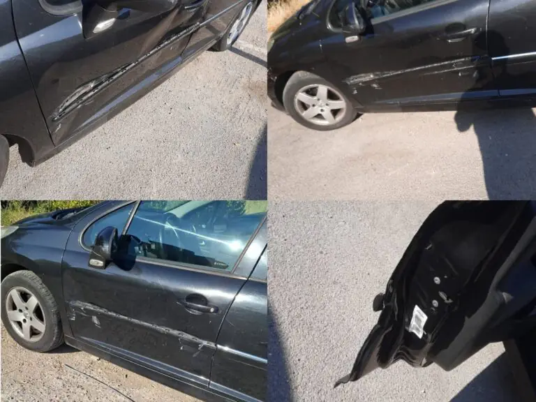 Si schianta contro auto in sosta e si da alla fuga