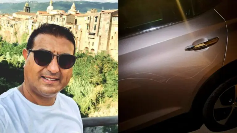 Raid all’auto del consigliere durante lo spettacolo