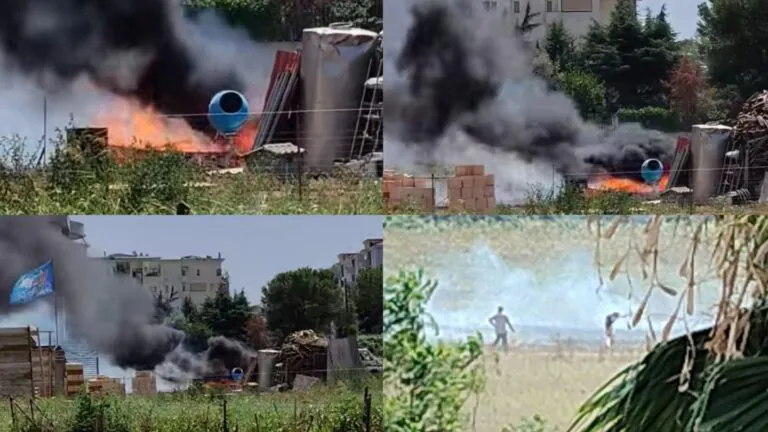 Rogo divampa a pochi passi dalle abitazioni, nube nera invade l’area
