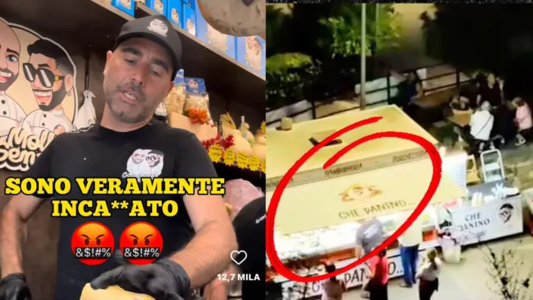 In una sagra del Casertano clonato logo del tiktoker dei panini: lo sfogo di Donato