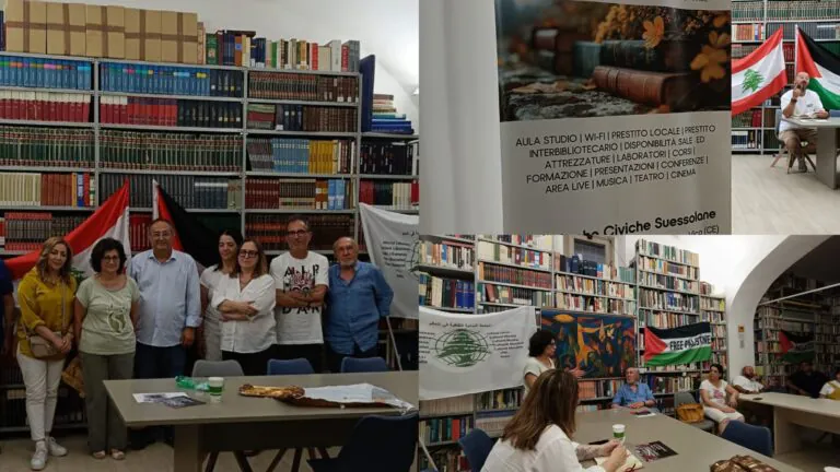 Emergenza Gaza, convegno alle Biblioteche Civiche Suessolane