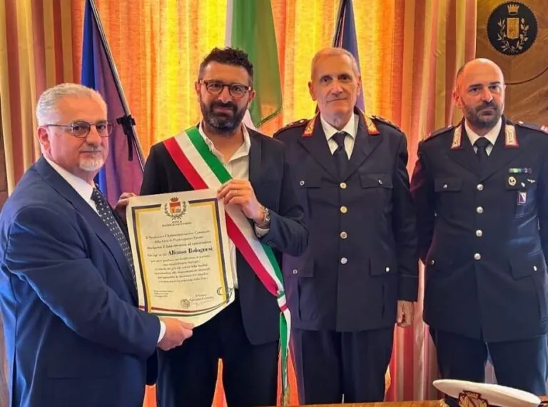 Encomio solenne per l’ex maresciallo dei carabinieri Bolognesi