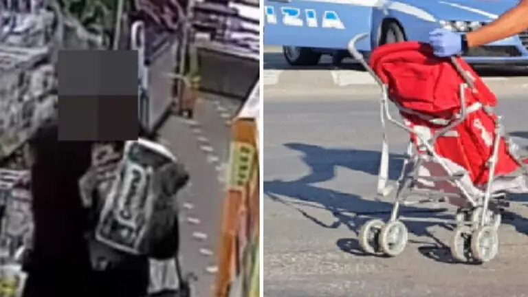Fa la spesa gratis utilizzando 2 bimbe, beccata dalla vigilanza