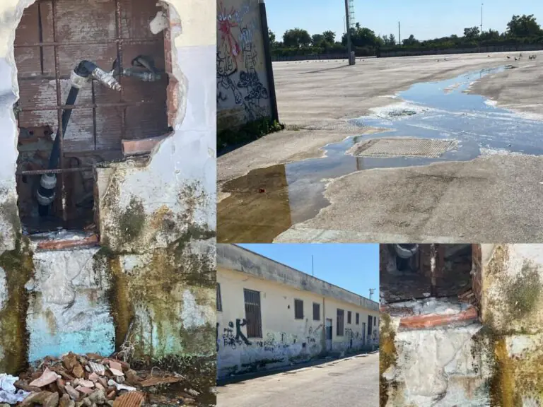 Perdita d’acqua in zona fiera settimanale, Cibelli: “Ennesimo spreco ignorato”