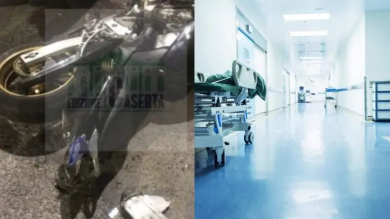 Cade da moto, sindaco finisce in ospedale