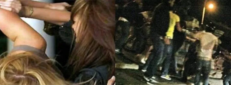 Rissa tra giovani donne: panico in piazza poi ci scappa la ‘fagiolata’