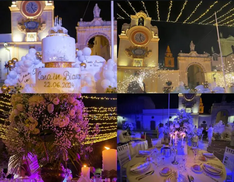 Attesa per la Cena in bianco in piazza: una serata di eleganza e rispetto per l’ambiente