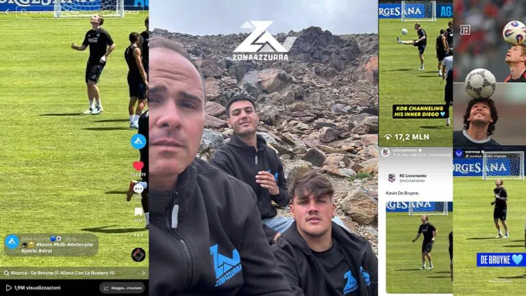 Life is life 2.0: tre reporter casertani catturano KDB in versione Diego