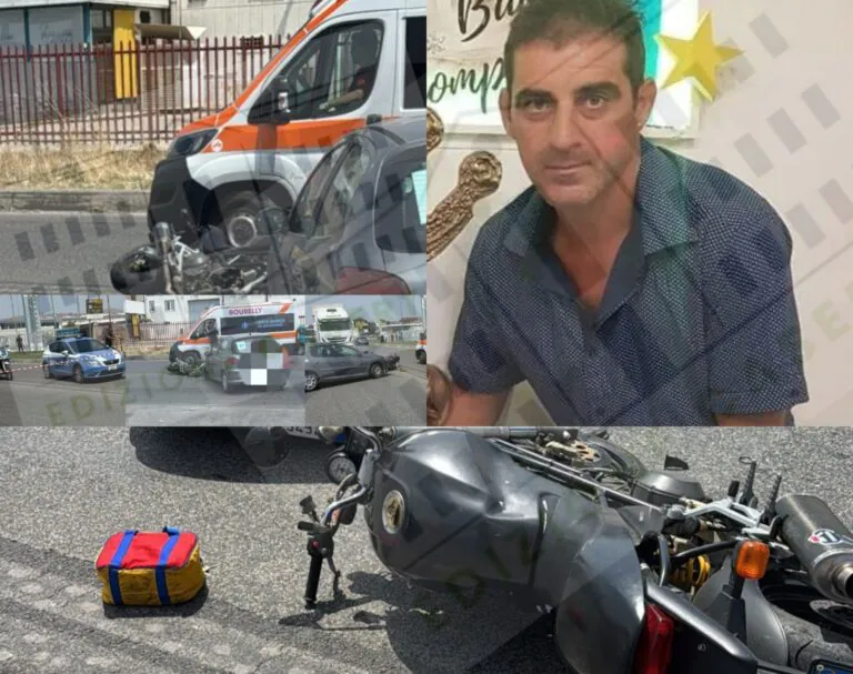 LA FOTO. Operaio si scontra mentre torna dal lavoro in moto e muore: ecco chi è la vittima